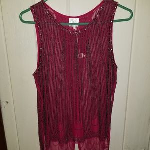 Parker beaded top